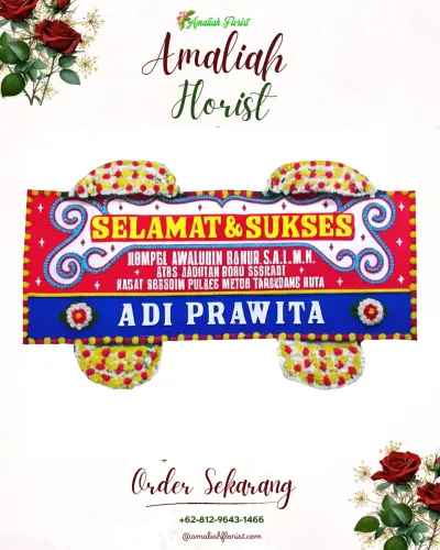 Karangan Bunga Ucapan Selamat mataram barat